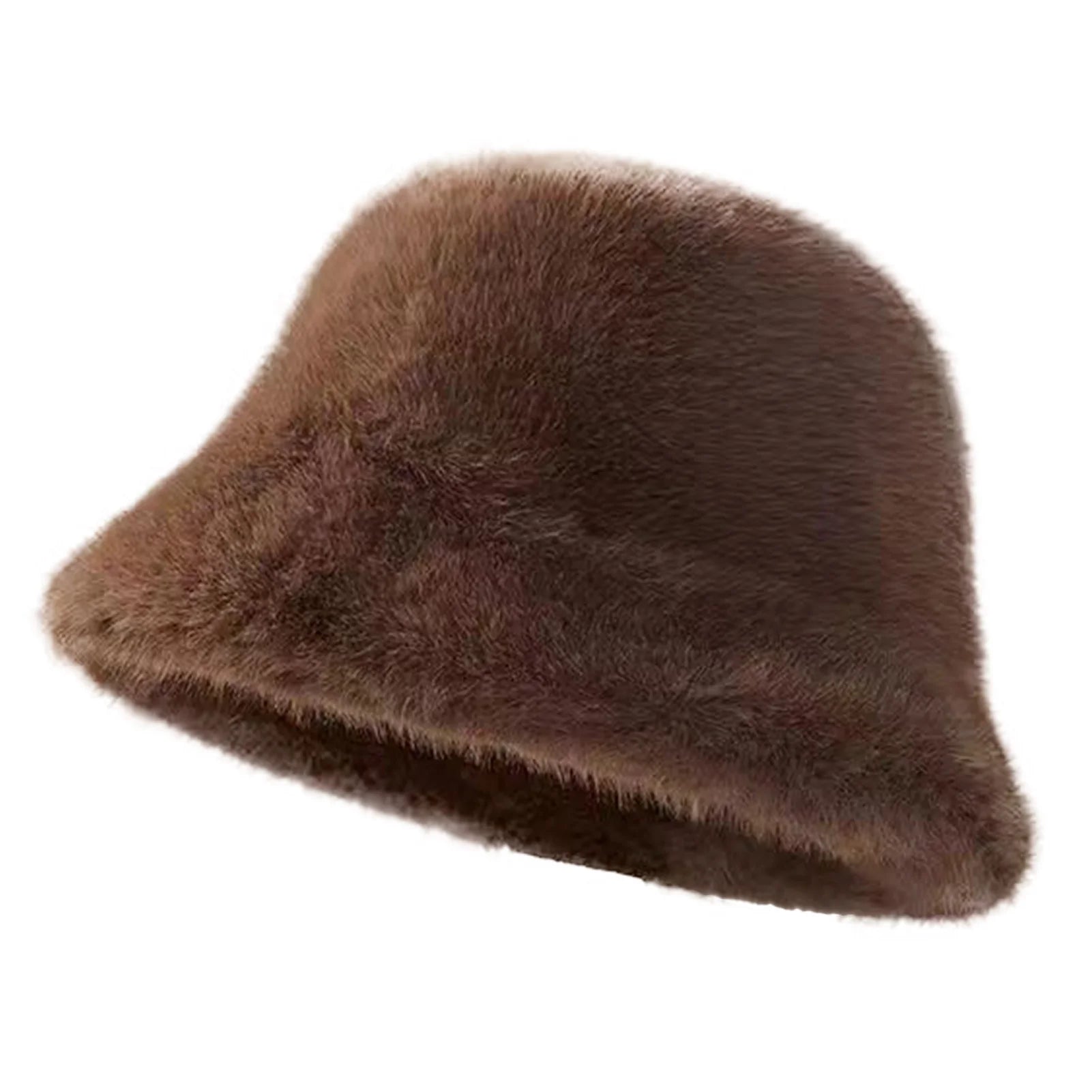 Women's Trendy Bucket Hat Outdoor Comfortable Winter Warm Bucket Hats for Cold Weather Autumn Headwear