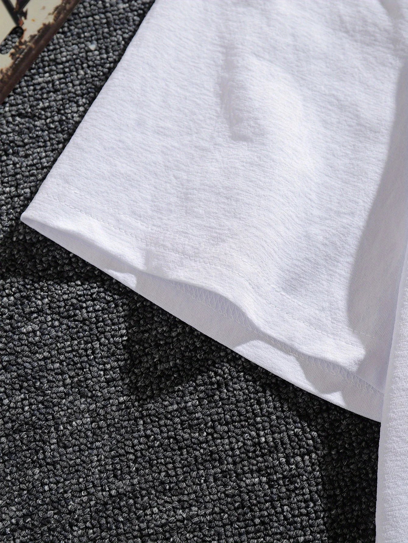 Eat Sleep Rugby Repeat" Men's Casual Tee - Comfy, Lightweight Crew Neck T-Shirt for Summer, Breathable Polyester