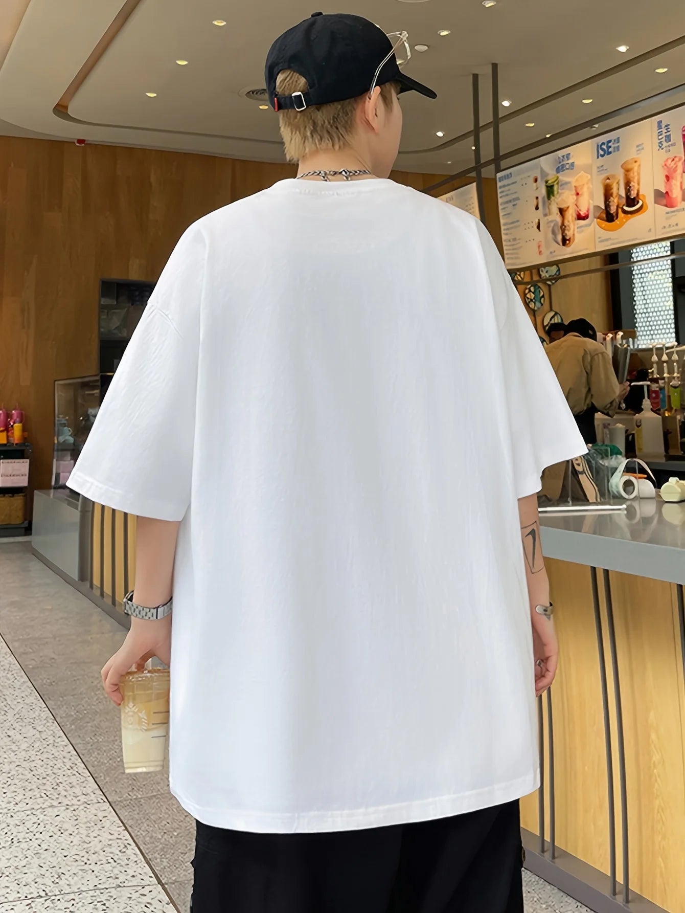 PRIVATINKER Graphic Men's T-Shirt - Casual Black Cotton Tee with White Lettering, Short Sleeves, Round Neck