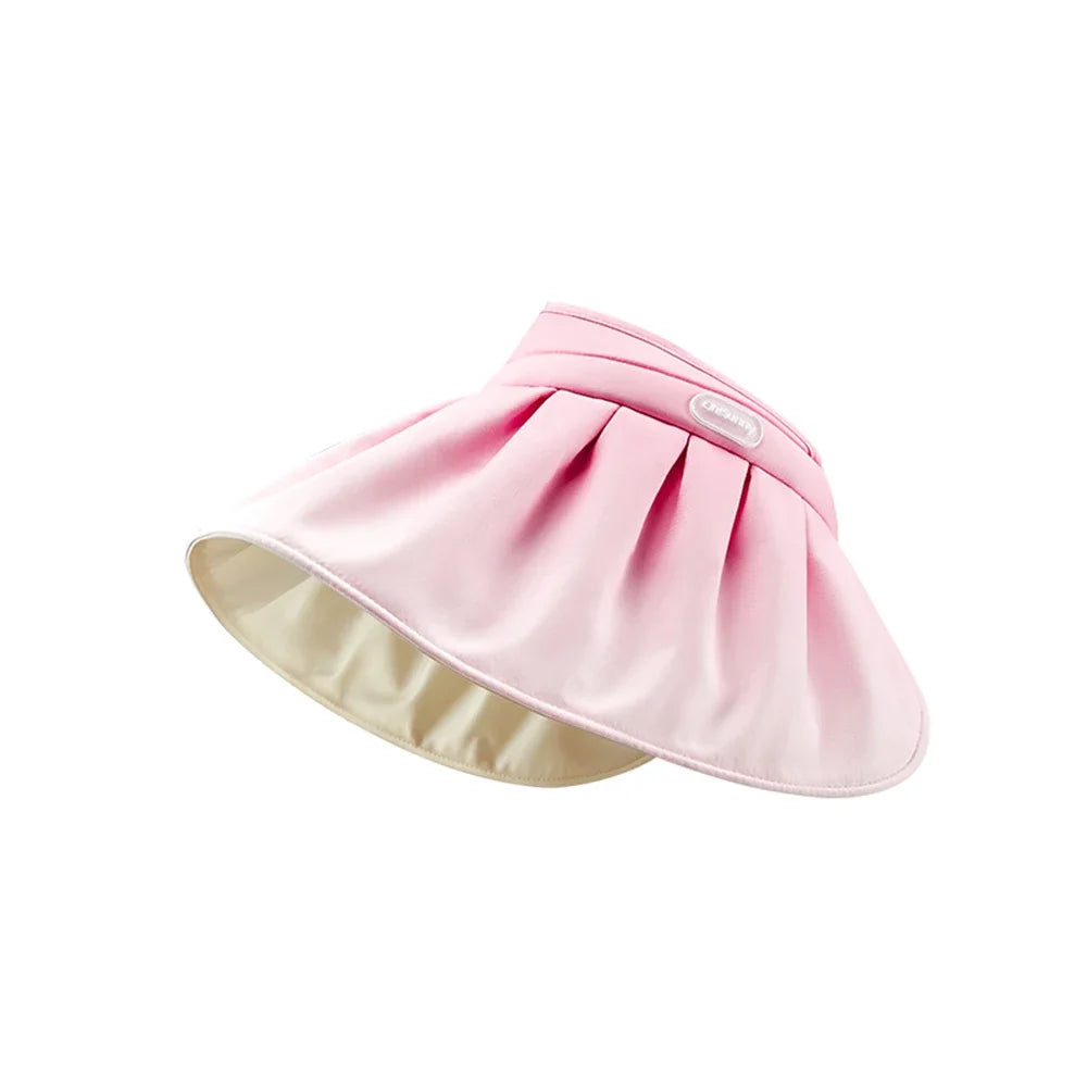 OhSunny Wide Brim Sun Hat,UPF50+ UV Protection Summer Vacation Shell Hats,Packable Lightweight Sun Visor for Women Beach Travel