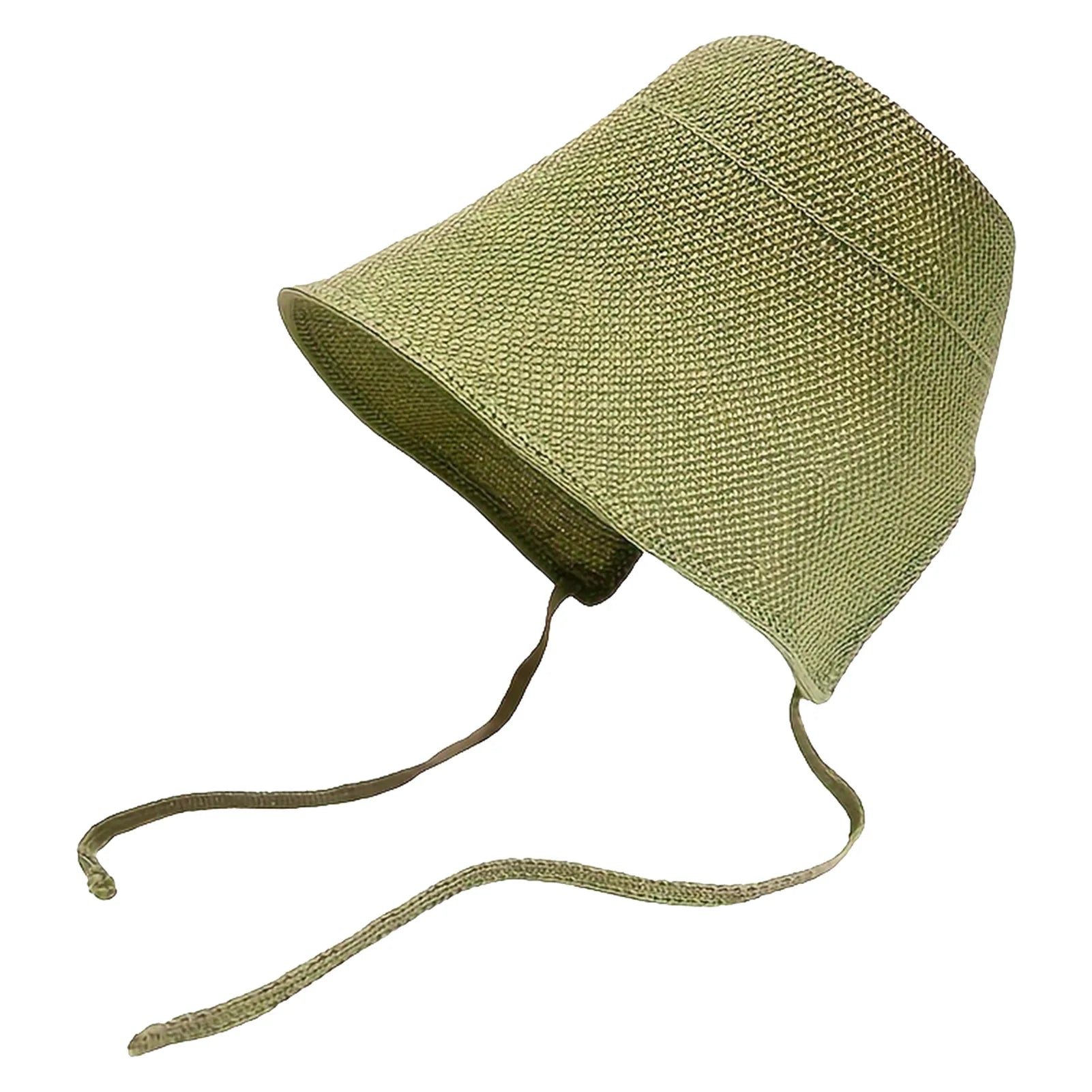 Women's Trendy Bucket Hat Drawstring Outdoor Breathable Summer Hats for Home Office Travel Hiking MIAO-US