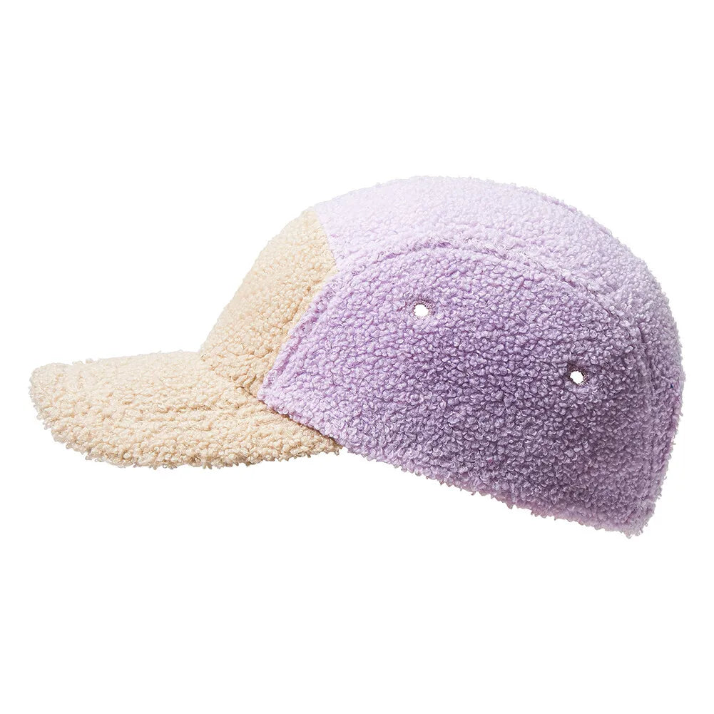 New Winter Men Women Baseball Cap Men Artificial Lamb Wool Duck Tongue Hats Warm Hat Solid Tide Warm Plush Cap