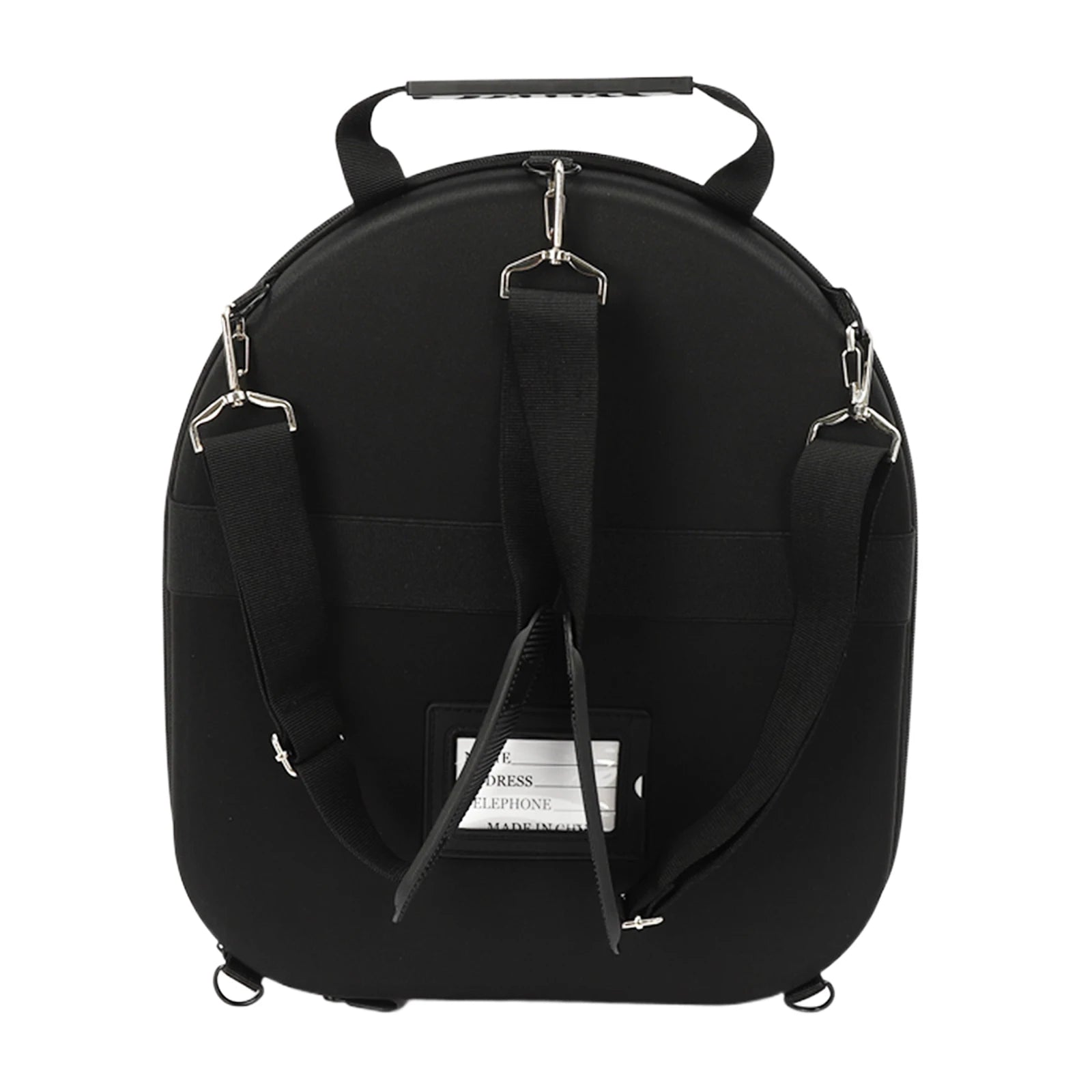 Cowboy Hat Storage Box - Zippered EVA Hat Organizer Bag for 7-10 Hats - Durable Polyester Travel Case W/ Shoulder Strap & Insert