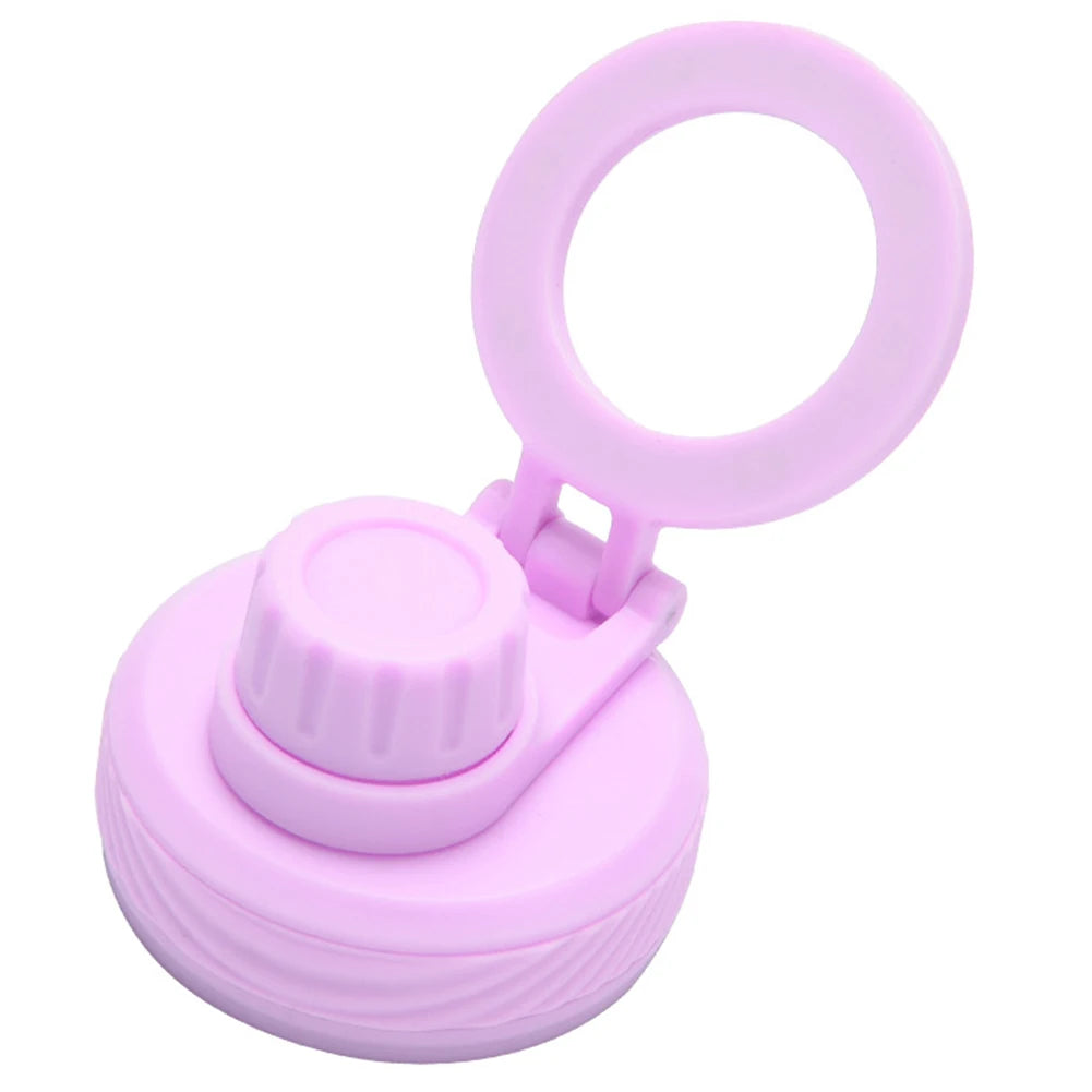 Double Vacuum Insulated Bottle Lid with Phone Holder Sports Water Bottle Lid Leak Proof Insulated Bottle Lid for Outdoor Sports