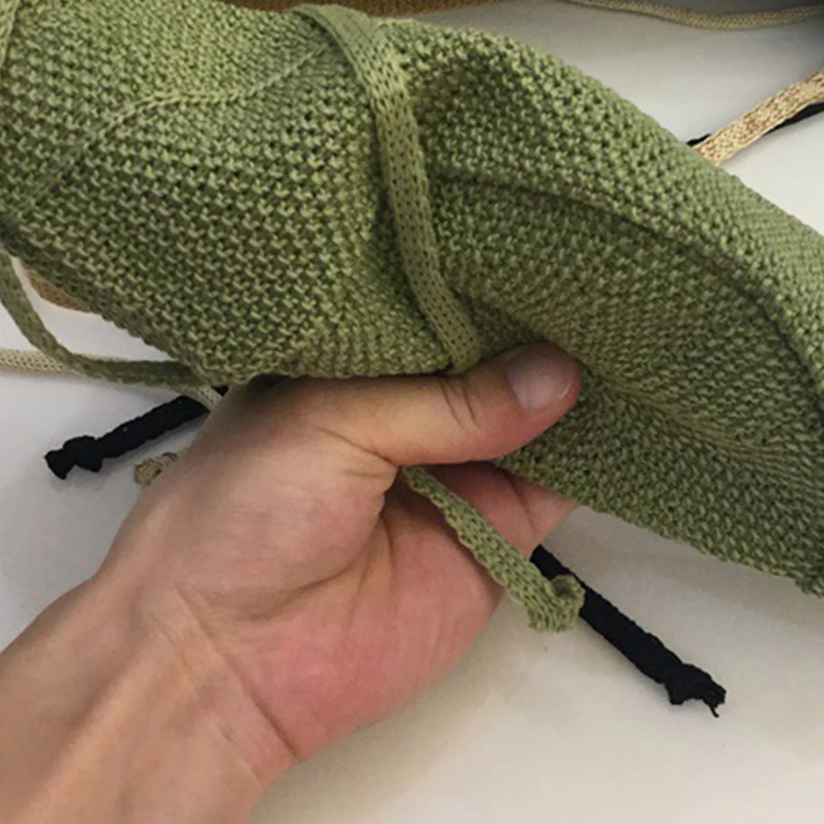 Women's Trendy Bucket Hat Drawstring Outdoor Breathable Summer Hats for Home Office Travel Hiking MIAO-US