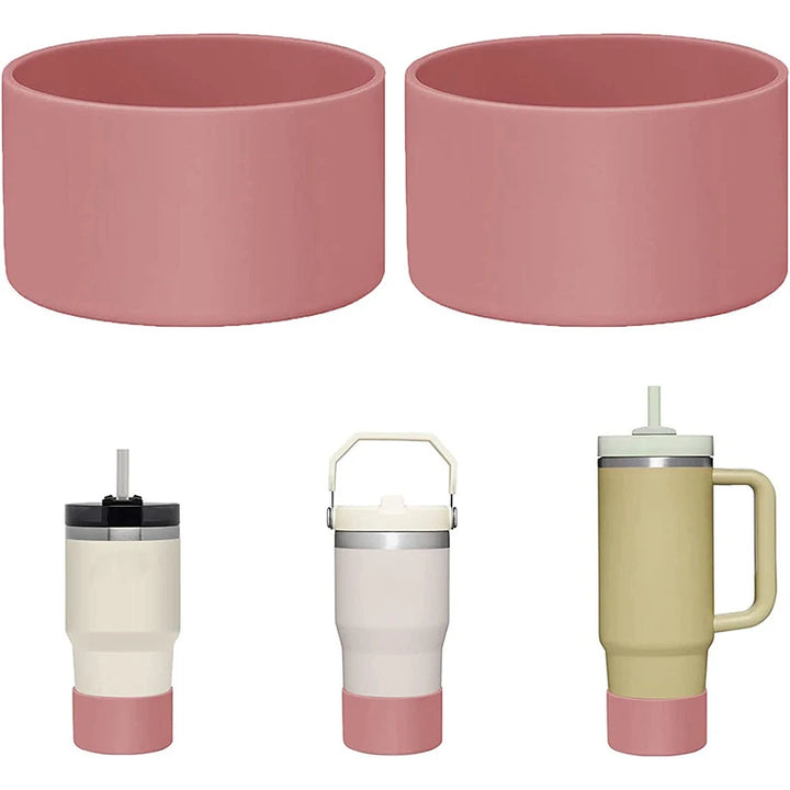 7.5cm/9cm Silicone Cup Boot Bottom Anti-slip Protective Sleeve Cover For 40oz Tumbler Thermos Cup 30oz 20oz Water Bottle