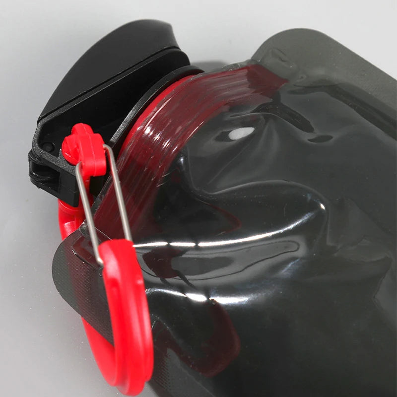 700mL Reusable Sports Travel Portable Collapsible Folding Drink Water Bottle Kettle Outdoor Sports Plastic Water Bottle