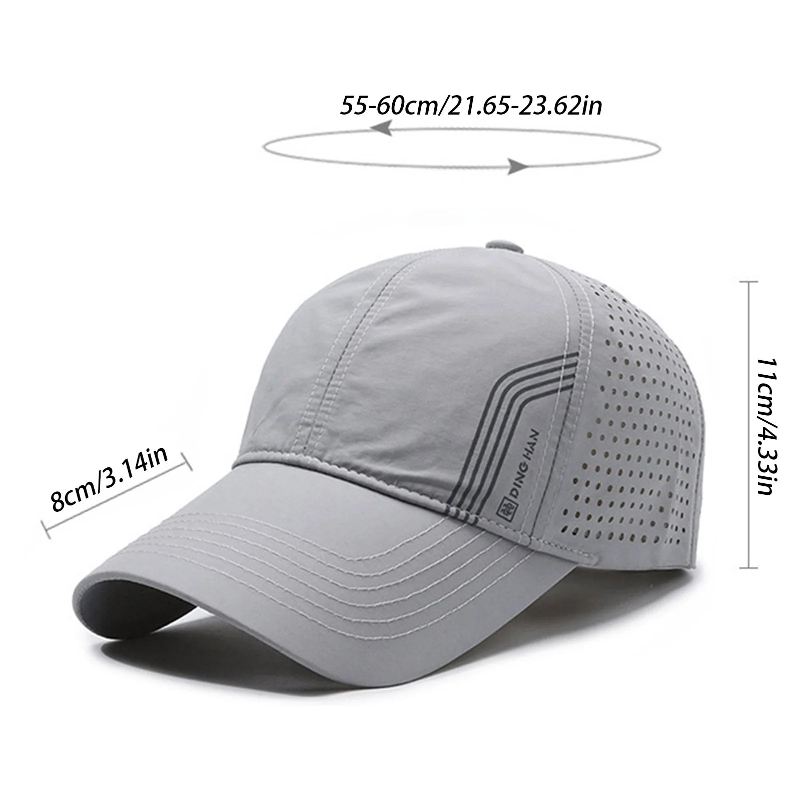 Unisex Summer Baseball Cap Adjustable Versatile Outdoor Trendy Hats Gift for Girlfriend and Boyfriend MIAO-US