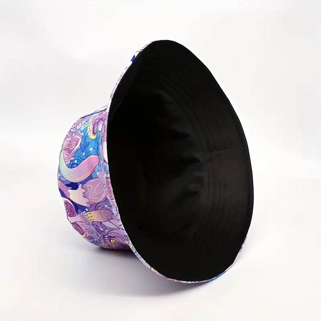 Fashion Bucket Hats for women Double Side Mushroom Design Summer Hats Outdoor Breathable Summer cap for  Camping Traveling