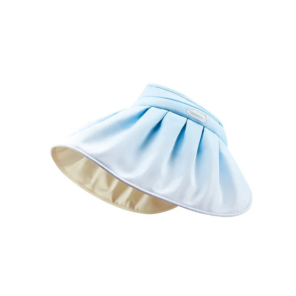 OhSunny Wide Brim Sun Hat,UPF50+ UV Protection Summer Vacation Shell Hats,Packable Lightweight Sun Visor for Women Beach Travel