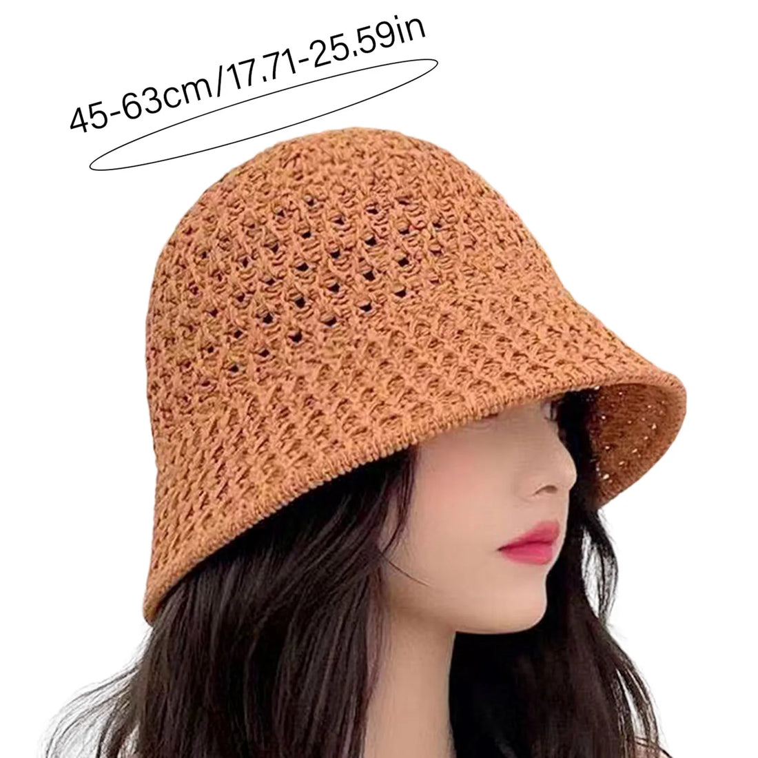 Summer Hiking Fisherman Hat Hollow Out Lightweight Windproof Fisherman Hats for Friend Family Neighbors Gift MIAO