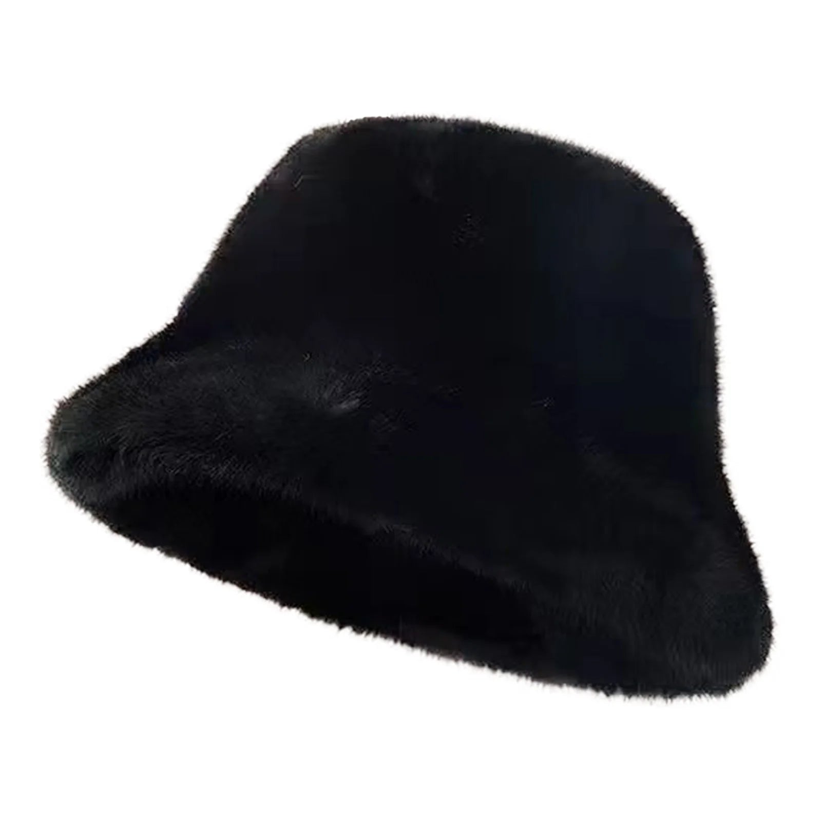 Women's Trendy Bucket Hat Outdoor Comfortable Winter Warm Bucket Hats for Cold Weather Autumn Headwear