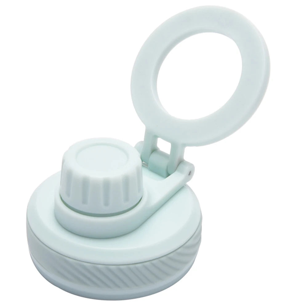 Double Vacuum Insulated Bottle Lid with Phone Holder Sports Water Bottle Lid Leak Proof Insulated Bottle Lid for Outdoor Sports