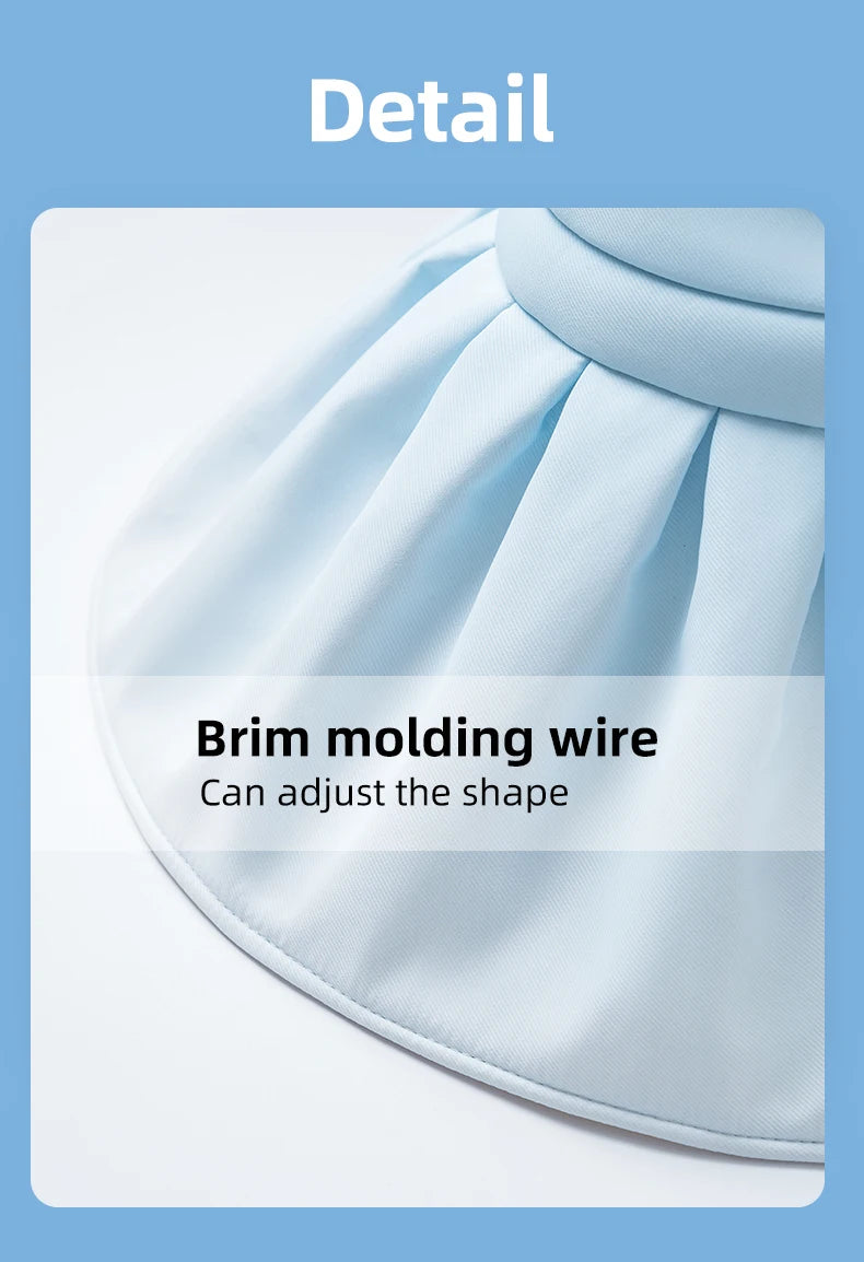 OhSunny Wide Brim Sun Hat,UPF50+ UV Protection Summer Vacation Shell Hats,Packable Lightweight Sun Visor for Women Beach Travel