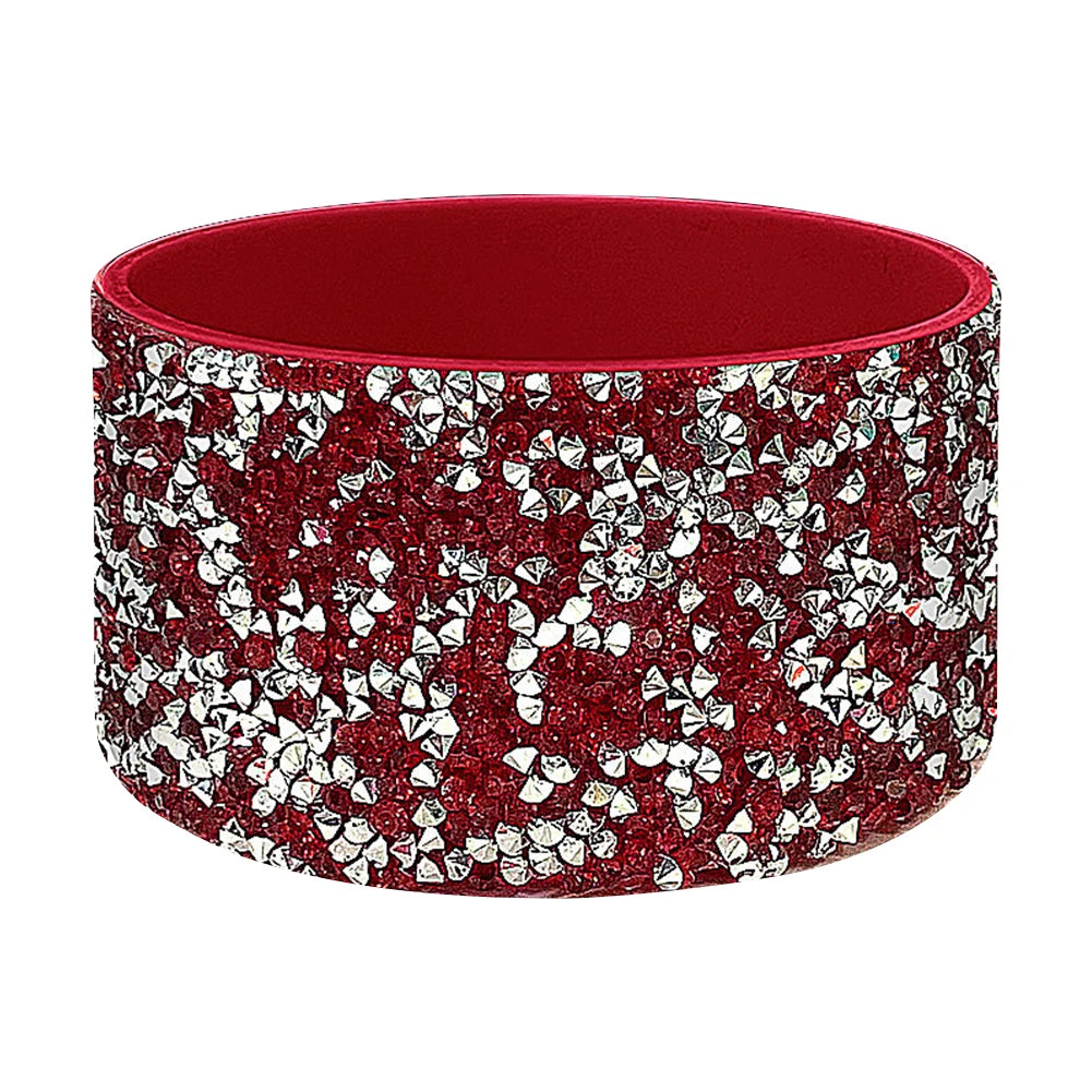 Diamond Bling Silicone Boot Wear Resistant Water Bottle Boot Sleeve Anti-Slip Water Bottles Bottom Sleeve for Stanley Cup 40oz