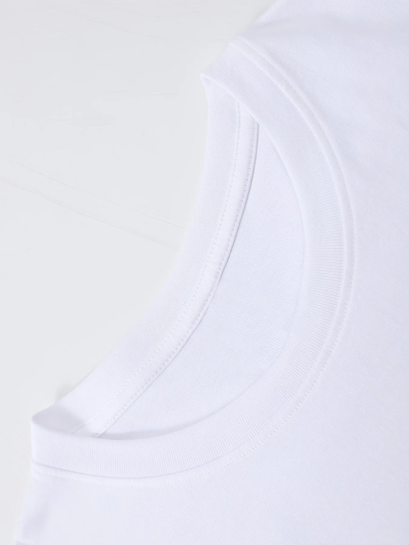 Summer Trend Men'S Pure Cotton T-Shirt, Casual Front Pattern Printing, Outdoor Wear Men'S Fashion Pure Cotton T-Shirt