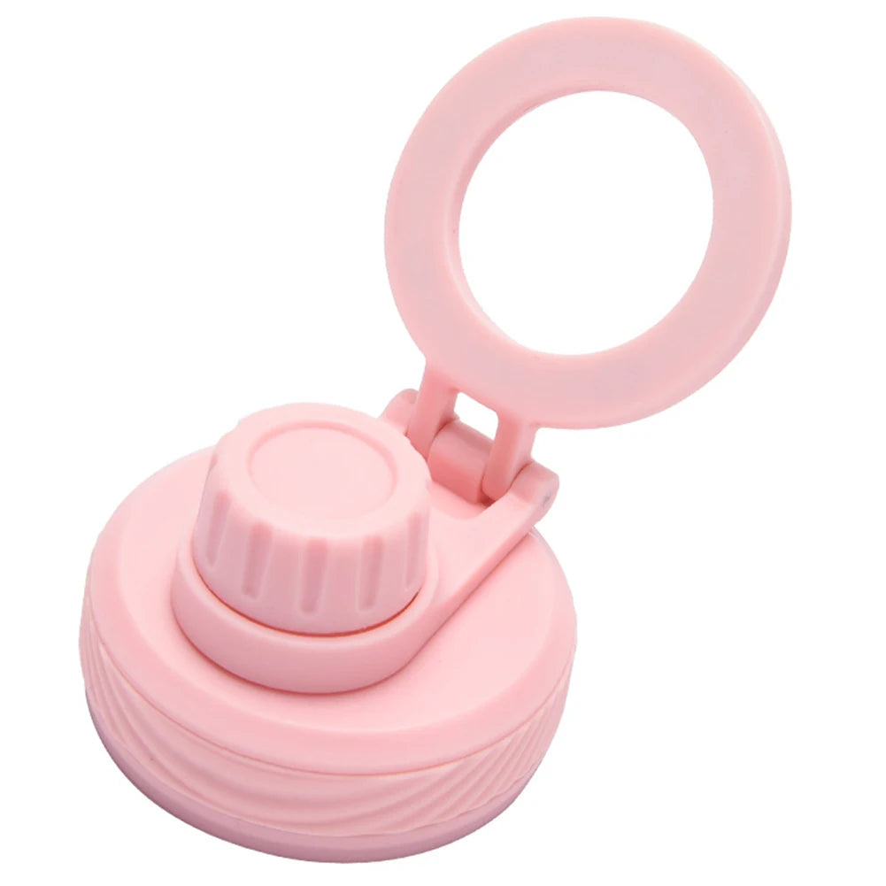 Double Vacuum Insulated Bottle Lid with Phone Holder Sports Water Bottle Lid Leak Proof Insulated Bottle Lid for Outdoor Sports